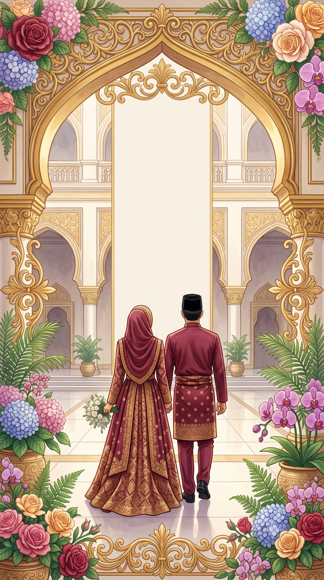 Reka bentuk kad digital Istana Diraja (NK-071)
