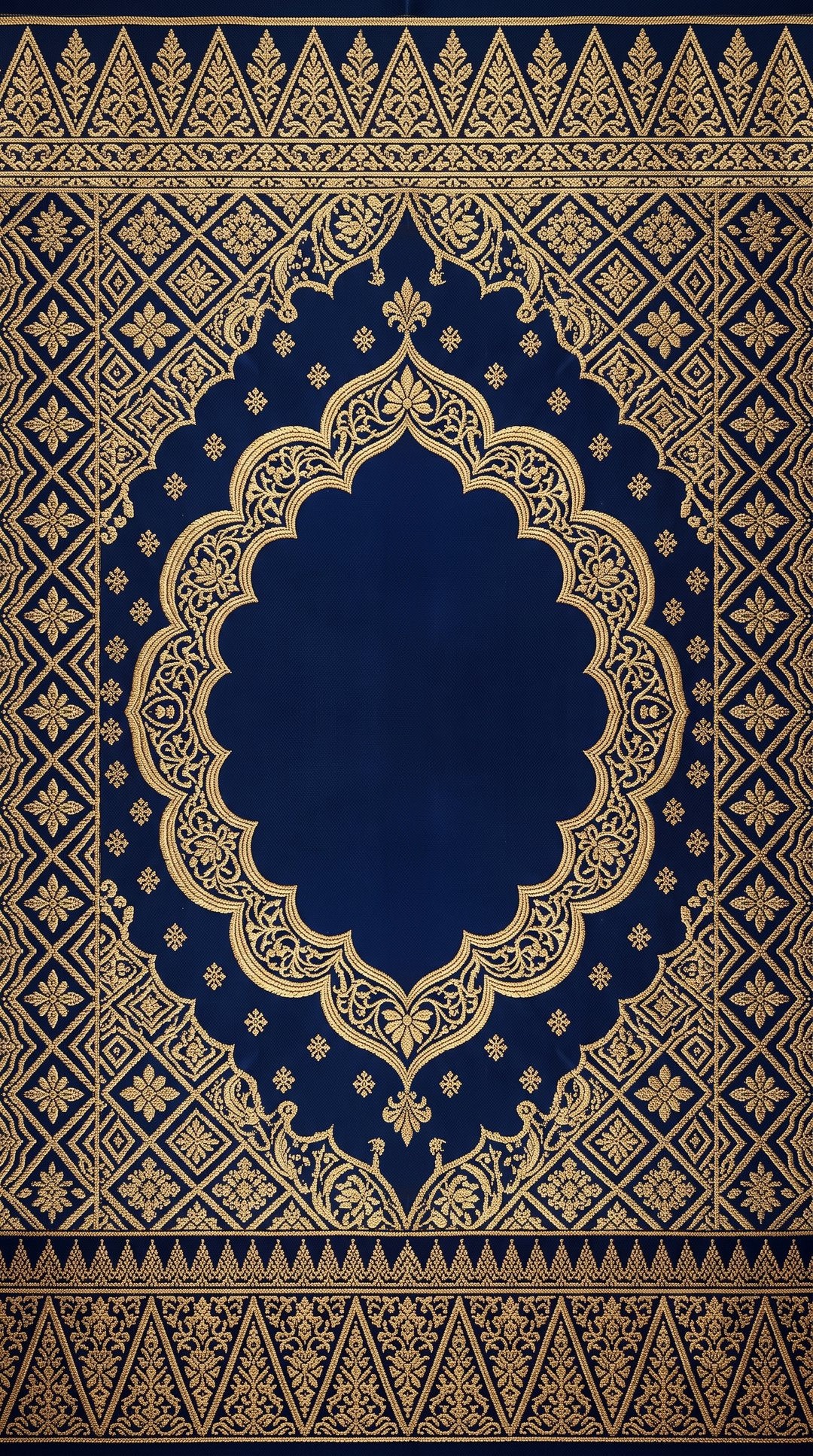 Reka bentuk kad digital Songket Nila Diraja (NK-085)